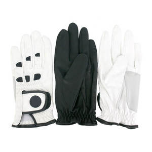 100% cuir véritable hommes gants de Golf nouveauté haute qualité anti-dérapant particule cuir matériel confortable équipement de sport - Product Image 6