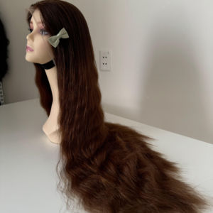 Perruques Bouclées Brun Fournisseur Vietnamien Paquets de Cheveux Bruts Extensions de Cheveux Humains - Product Image 1