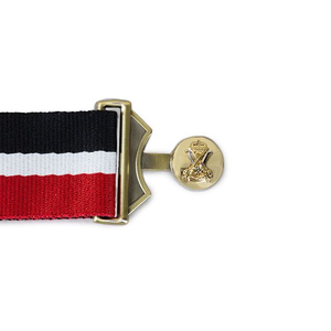 Uniforme de campo de cuero con cinturón de brocado de colores sólidos OEM con hebilla para venta al por mayor - Product Image 2