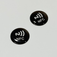Programmierbare RFID NFC-Karten und -Tags Reguläre Runde Kreisförmige Epoxy Anti-Metall NFC-Aufkleber RFID-Tags Nach Maß