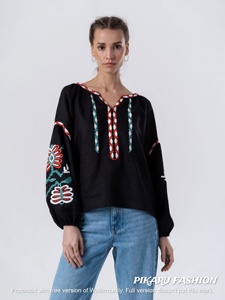 เสื้อทูนิคสำหรับใส่ในร้านเสริมสวยและสปาสำหรับผู้หญิงเสื้อคลุมยูนิฟอร์มแฟนซีมีกระเป๋าให้เลือก - Product Image 6