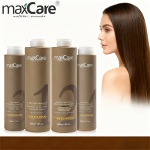 Traitement lissant à la nano-kératine Maxcare, <span class=keywords><strong>lissage</strong></span> et <span class=keywords><strong>lissage</strong></span> à la kératine brésilienne pour <span class=keywords><strong>cheveux</strong></span> <span class=keywords><strong>bouclés</strong></span>, sans formaldéhyde - Product Image 1