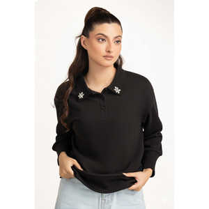 Sudadera Transpirable de Corte Regular para Otoño WM-SWS-WS25-116 Tejido de Punto - Product Image 2