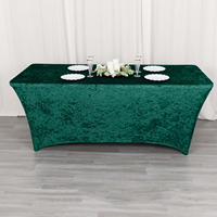 Nappe rectangulaire pour mariage, fête en plein air, durable et facile à nettoyer