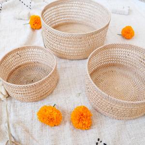 Gran oferta, organizador de almacenamiento decorativo de ratán de bambú ecológico, tamaño personalizable para el hogar, otras decoraciones - Product Image 2