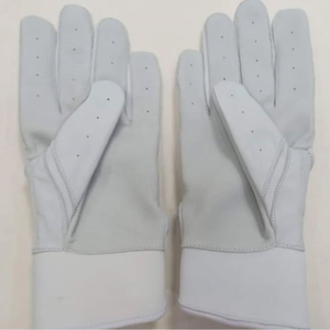 ถุงมือเบสบอลตีเบสบอลสีดำและสีขาวถุงมือหนังวัวคุณภาพสูง - Product Image 4