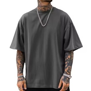 Nueva Camiseta lisa de cuello redondo para hombre de calidad de lujo Ropa de moda adorable Todas las tallas 240 gramos Peso DTG Technics Low MOQ Stock Market - Product Image 3