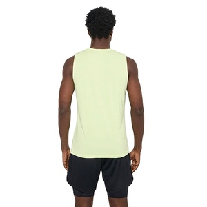 Tank Top Plus Size Athletic Fitness Training <b>Running</b> Sleeveless Seamless Gym Clothing 120 Gsm Stretchy Knitted <b>Singlet</b> Top - Product Image 5