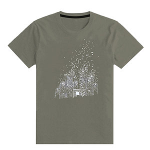 เสื้อยืดผู้ชาย คุณภาพพรีเมียม ผ้าฝ้าย 100% แขนสั้น ดีไซน์ลำลอง สวมใส่สบาย เหมาะสำหรับใส่ในชีวิตประจำวัน สำหรับงานออกแบบแบรนด์แฟชั่น - Product Image 1
