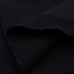 Fabric Customized Solid Black Woven Dyed Cotton Men Shirt Fabric for Women Dress Super Soft 100% Cotton Home Textile - Product Image 3