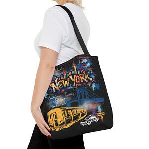 Borsa Promozionale con Grafica Graffiti di New York - Product Image 5