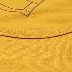 Camiseta sin mangas para hombre con bloques de color, cuello redondo, tejida, informal, amarilla y azul con patrón sólido - Product Image 6