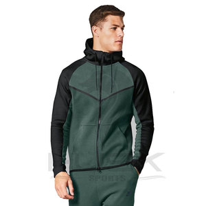 Nouveau Style de vêtements de sport à fermeture éclair pour hommes, survêtement d'entraînement de Fitness et de gymnastique, ensemble de deux pièces pour hommes, 2022 - Product Image 6