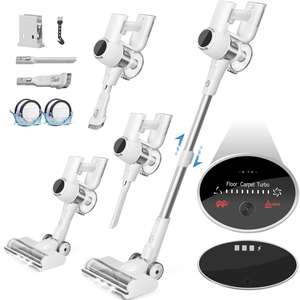 Aspiradora Inalámbrica Portátil y Ligera con Función de Limpieza en Seco, Limpieza Profunda para Pelo de Mascotas, Alfombras, Pisos y Hogar - Product Image 1