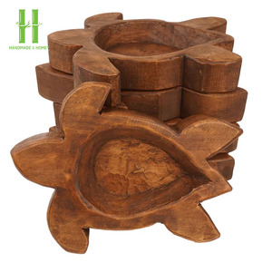 BEST SELLER HNH CRAFT Set de table artisanal en bois bohème et écologique pour fêtes, maison et décorations de vacances – Vietnam - Product Image 1