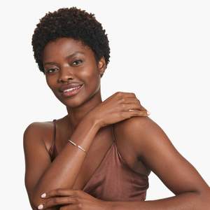 Diamond <b>Fashion</b> <b>Cuff</b> <b>Bracelet</b> in Solid Gold with Multiple Metal Tones - Product Image 6