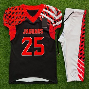 Venta al por mayor Premium Tackle Twill sublimación uniformes de fútbol americano para adultos diseños personalizables trajes de fútbol para Unisex - Product Image 5