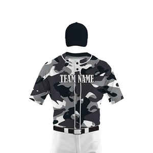 Vente chaude Meilleure qualité En gros Uniformes de baseball fabriqués au Pakistan Ensembles de vêtements de sport Respirant Séchage rapide Grande taille Imprimé Techniques - Product Image 5