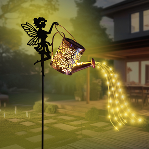 Lámpara Solar de Jardín para Exteriores, Lámpara LED Decorativa para Patio con Diseño de <span class=keywords><strong>Regadera</strong></span> de Hadas - Product Image 4