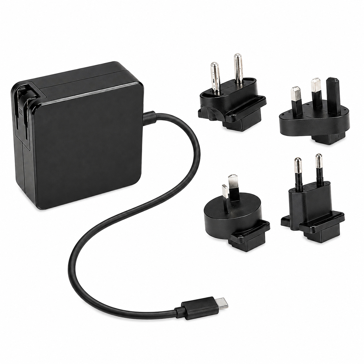 Gan Desktop 100W 65W 45W 30W 20W Quick Charge 4.0 QC 3.0 PD Multifunctional Usb Wall Charger 3 Years PC Fireproof Material
