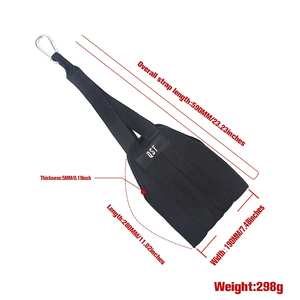 Entrenamiento de fuerza de brazo central Superior AB Sling Strap Maximización de la rutina de fitness de gimnasio con dominadas y ejercicio colgante - Product Image 6