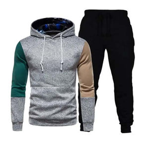 Ropa deportiva de invierno 2025 para hombre, ropa de entrenamiento para correr, jersey de moda, pantalones de chándal, conjuntos de Jogger, ropa de invierno sólida estampada - Product Image 2