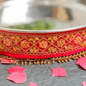 Producto DE BODA Mangalsnanam Jalleda para función Haldi/Mangalsnanalu decorado - Product Image 2