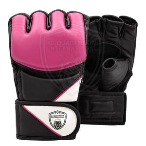 Guantes MMA con logotipo personalizado de alta calidad Equipo de entrenamiento de cuero cómodo - Product Image 1