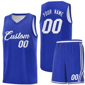 Nouvel arrivage d'uniformes de basket-ball pour jeunes uniformes d'entraînement de basket-ball réversibles pour enfants - Product Image 5