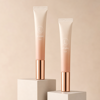 Tube de gloss à lèvres vide à marque privée 15 ml, contenant long à presser pour gloss, tube cosmétique, vente en gros, faible MOQ, échantillon gratuit