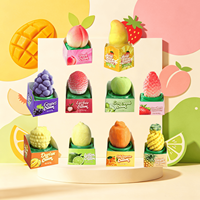 Glace à la crème au citron, saveurs personnalisées en gros : fraise, mangue, durian, bâtonnets de glace, desserts glacés