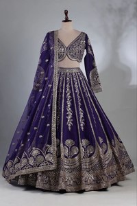 Lehenga Choli de Diseñador Hermoso y Popular para Bodas y Fiestas, Compre Directamente del Fabricante Indio - Product Image 5
