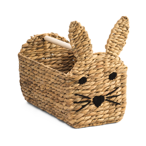 Canasta de Jacinto de Agua Imprescindible con Asa, Canasta de Regalo con Forma de Conejo, Porta Flores para Decoración de Pascua, de Vietnam - Product Image 5