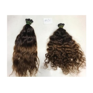 ช่อผมมนุษย์บริสุทธิ์แบบไม่ผ่านกระบวนการมัดผมสไตล์คลื่นธรรมชาติ - Product Image 2