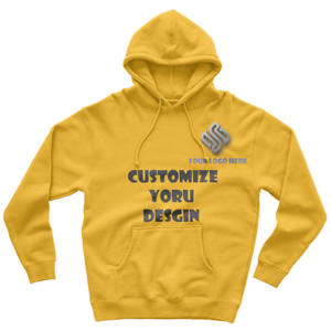 Venta al por mayor liso personalizar Impresión logotipo bordado Unisex Sudadera con capucha etiqueta personalizada 100% algodón EE. UU. tamaño hombres Sudadera con capucha - Product Image 4