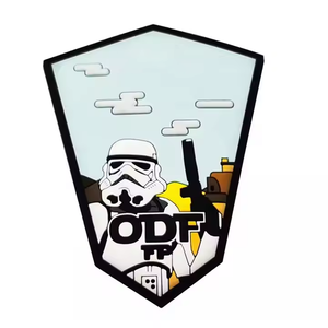 Kivotech Sew on Custom Soft 2D/3D Pakistan PVC Rubber Patch with Hook and Loop With Full Customization - Product Image 4