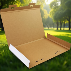 A2 Quality 1.3B White TRANSPAK Pack of 25 Single-Wall Corrugated <b>Cardboard</b> Calendar Packaging with Dimensions 605x427x15mm - Product Image 3