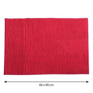 Tapis de bain en chenille, couleur fuchsia (60 x 90 cm) - MSV. - Product Image 3