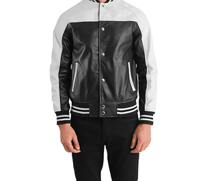 Chaqueta universitaria de moda retro auténtica para hombre, chaquetas de Bulls, chaqueta Chicago con cuello levantado, cierre de cremallera, logotipo de ganchillo - Product Image 1