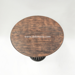 Modern Bamboo Dining <b>Table</b> with Wooden <b>Top</b> Elegant Natural Wood <b>Table</b> Furniture for Stylish Dining Room - Product Image 4
