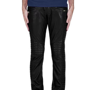 100% pantalon en cuir de longueur régulière de haute qualité/pantalon en cuir de qualité supérieure à séchage rapide - Product Image 1