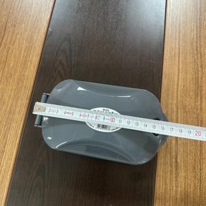 Balai à rouleaux manuel écologique à 2 rangées pour tapis, brosse à miettes avec collecteur de poussière et saleté, état neuf - Product Image 4