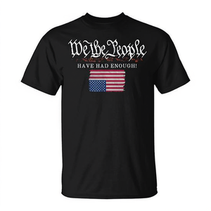 Camiseta retro con la bandera de We the People Have Had Enough Us - Product Image 2