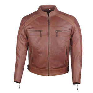 Nouvelle veste en cuir à venir hommes moto vestes en cuir pour hommes nouvelles vestes de moto de haute qualité - Product Image 1
