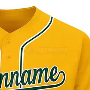 Uniforme de béisbol personalizado hecho diseño único personalizado su propio logotipo uniformes de béisbol para hombres - Product Image 5