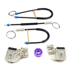 BWR425 Reparación de regulador de ventanilla eléctrica puerta delantera izquierda para Polo MK4 6Q 9A 9N 9N3 2001-2009 HB 5 puertas 9A4 2002-2018 sedán de 4 puertas - Product Image 1