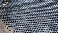 Tôle métallique perforée sur mesure, panneau en acier perforé, maille métallique perforée, tôle à trous ronds, fabrication OEM, livraison directe d'usine