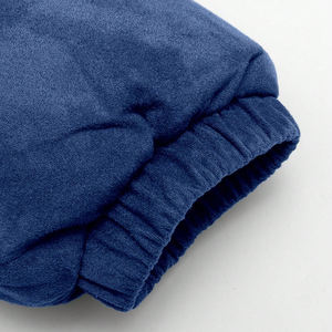 Veste matelassée en laine épaisse pour homme avec logo personnalisé 2025, imperméable, écologique, surdimensionnée, pour l'hiver - Product Image 5