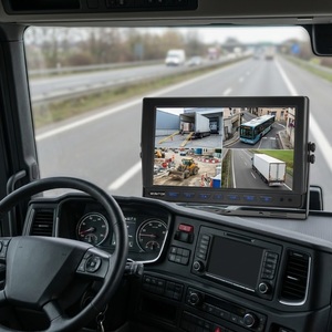 Moniteur AHD IPS 9 pouces avec affichage partagé en 2 parties | Caméra de recul DVR 1080P <span class=keywords><strong>pour</strong></span> <span class=keywords><strong>camping</strong></span>-<span class=keywords><strong>car</strong></span>, moissonneuse-batteuse, camion poubelle - Product Image 4
