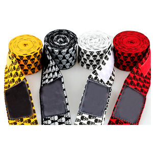 Bandages de boxe MMA imprimés avec logo personnalisé en couleur Moytei Sports, 100% coton/nylon respirant, type mannequin, bandages d'entraînement de boxe - Product Image 4